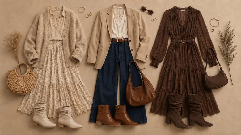 Boho sofisticado no inverno: a tendência que une moda e elegância natural