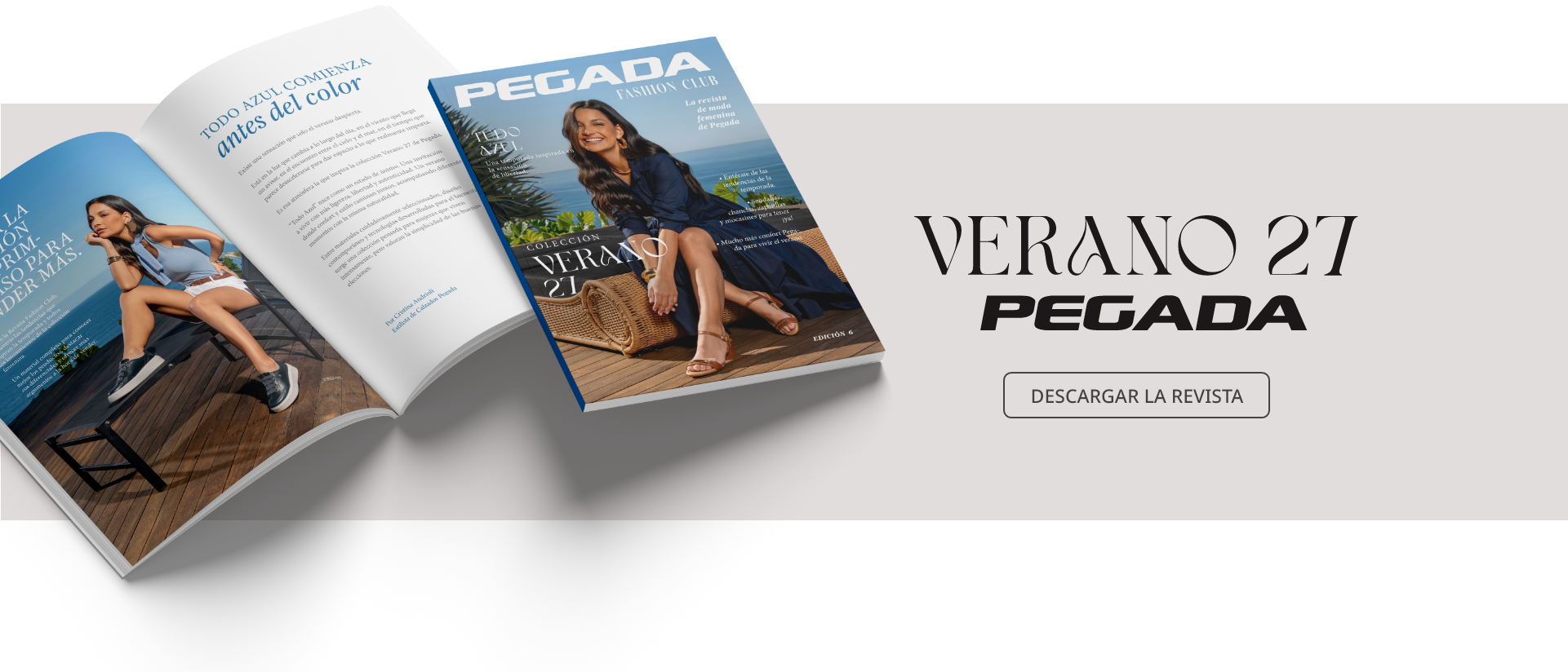 Descarga la revista Pegada Fashion Club Verano 27